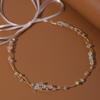 Stylish Crystal Encrusted Hairband Anti Slip Technology Fashionable Rhinestones Headband Suitable for Dynamic Movements