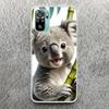 Koala Kawaii Cute Animal Print Soft Case for Xiaomi Redmi Note 14 13 12S 11S Phone Shell 10 Pro Plus 11E 11T 12 11 10S 5G Cover