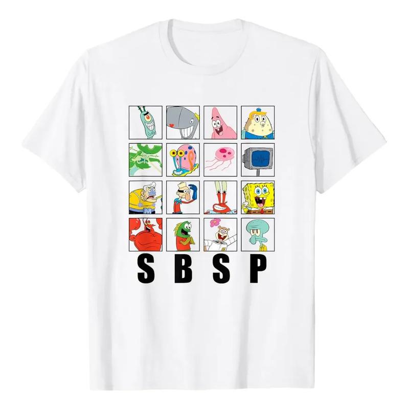 Mezcla De Paneles Faciales De Personajes Sbsp De Bob Esponja S