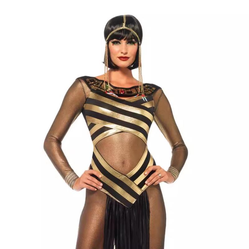 Halloween Costume Cleopatra, Arabian Princess Cosplay Indian Costume Dress