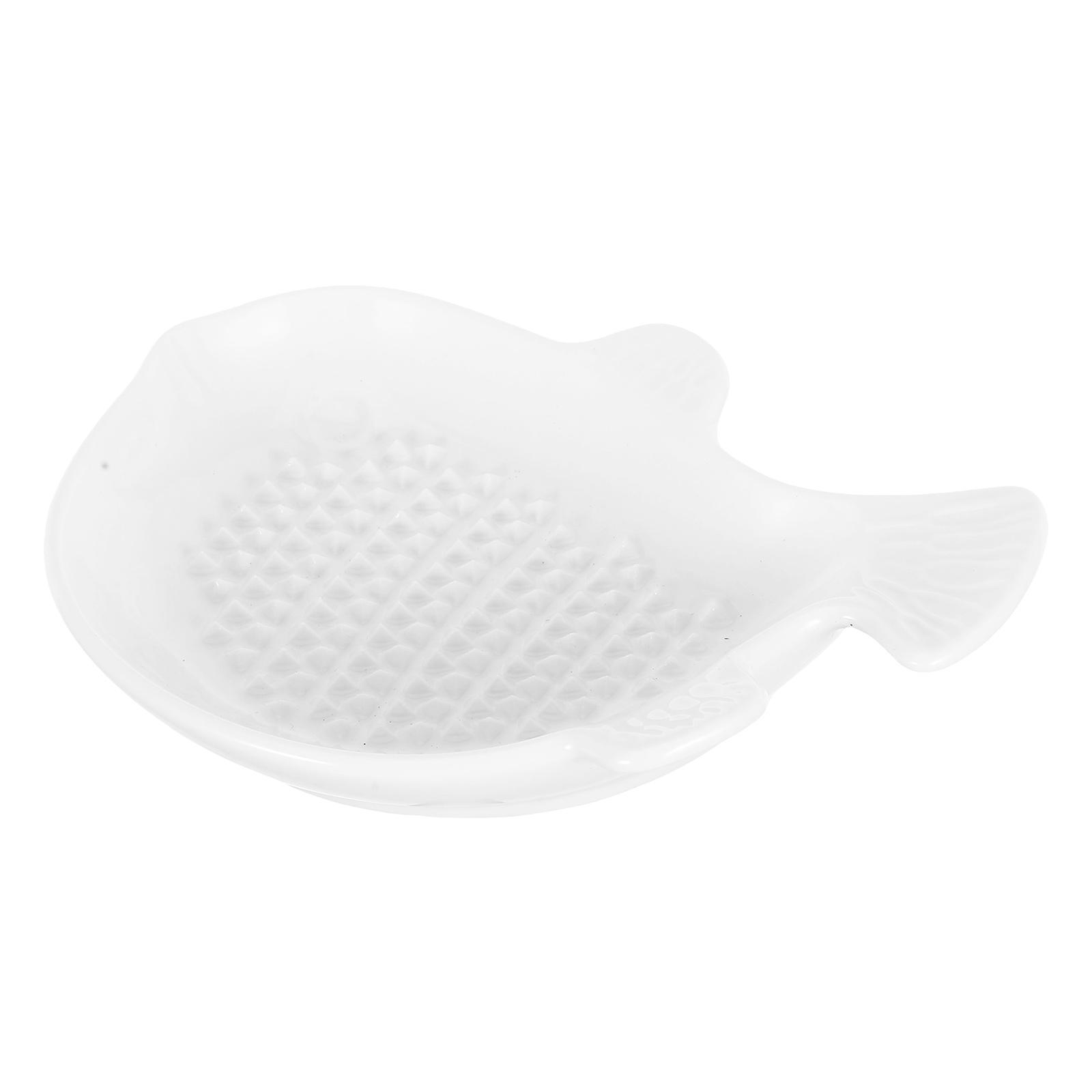 Пищевая добавка Измельчитель Чеснок Измельчающая Чаша Белая Керамика Имбирь Дробилка Для Детей