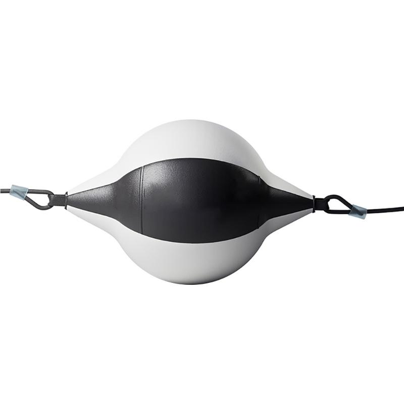 PU Leather Boxing Speed Balls Hanging Punching Bag Boxing Punch Bag Wrecking Balls Bag Hanging Swivel Workout Speedball 1 чёрный/белый