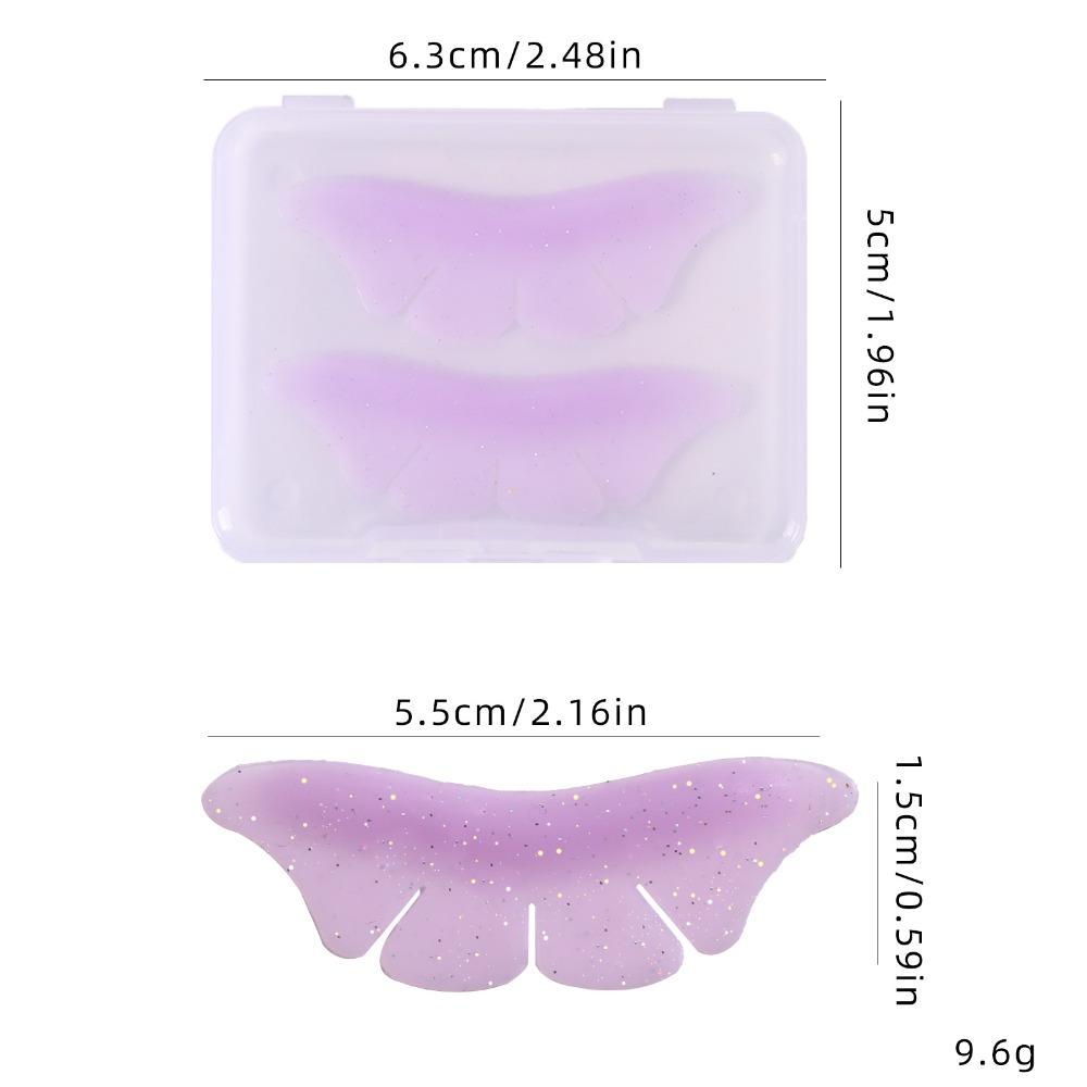 

Butterfly Shaped Eyelash Perming Pads Silicone Eyelash Lifting Shield Women Makeup Tool