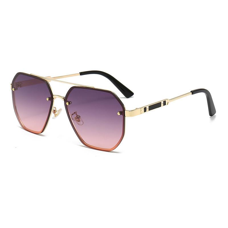 Sunglasses Fashionable Mens Highend Frame Uv Summer Outdoor Protection Sun