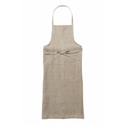 

Fog Linen Work | Linen Full Apron-N | Linen Apron/Loungewear | lka004-n | [sf]