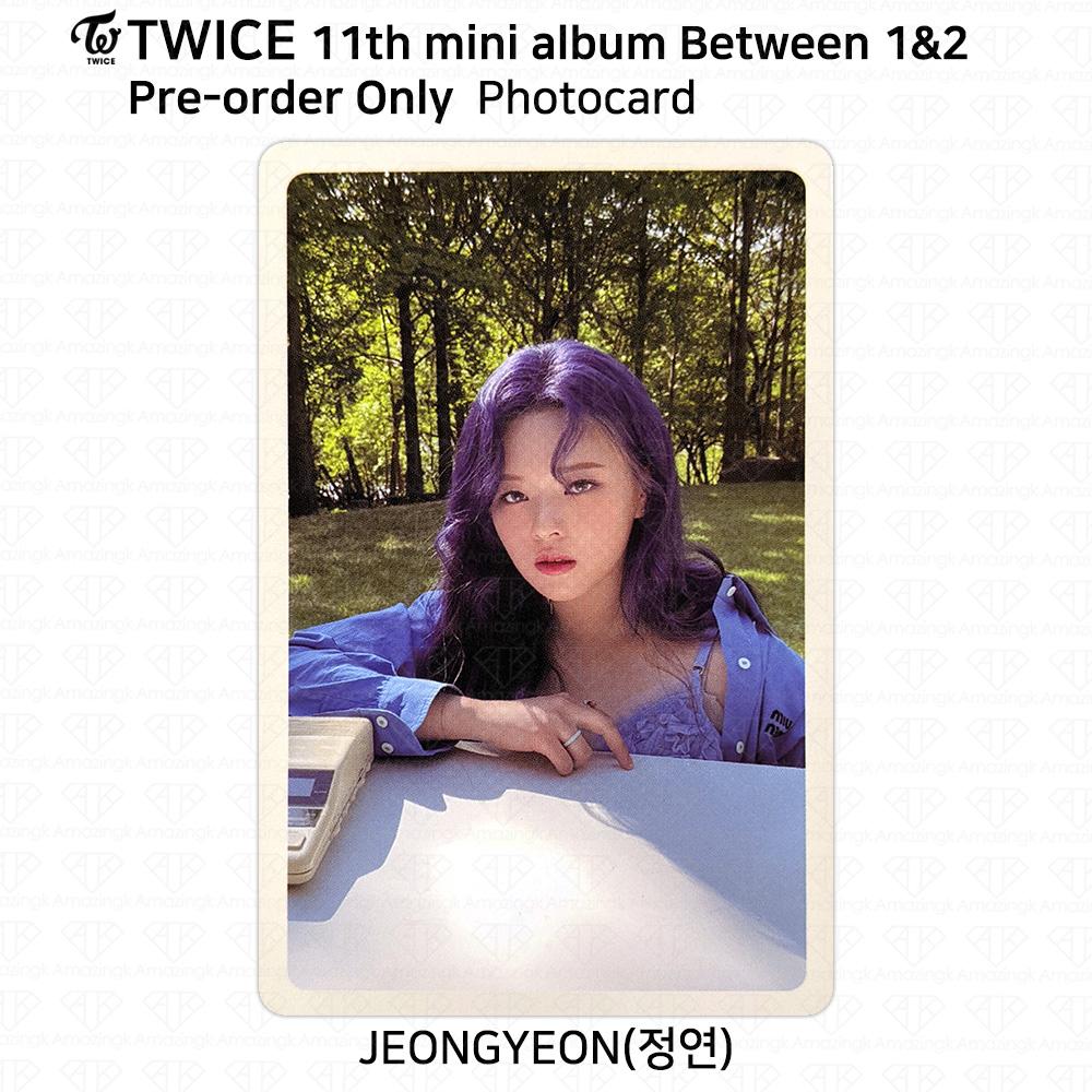 

TWICE 11-й мини-альбом «Между 1 и 2» Чонён Фотокарточка Открытка Polaroid POB Photocard - POB #03
