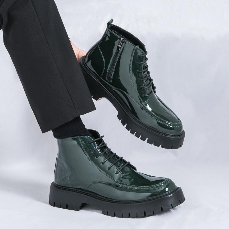 Fashion Men's Loafers Luxury Brand Leather Dress Shoes Breathable Slip-On Solid Formal Casual Shoes Handmade Designer Men Shoes Mocassin