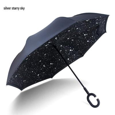 Nanqiao C-Griff-Regenschirm mit umgekehrter Form