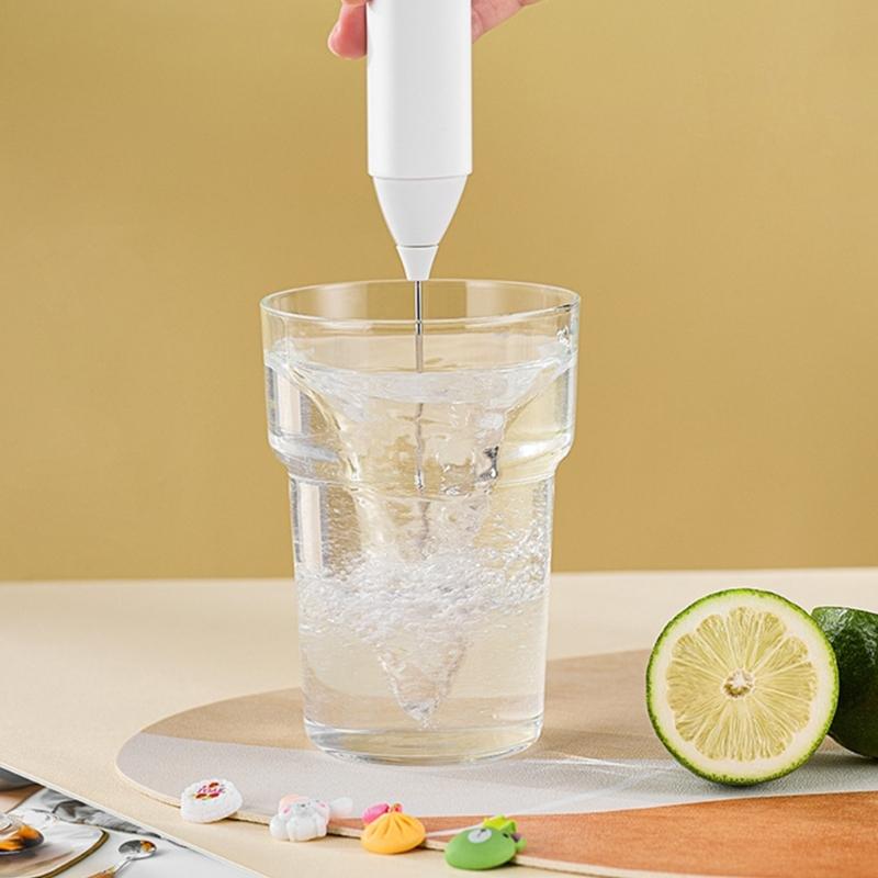 Delicate Cordless Milk Foams Maker 3 Mode Rechargeable Whisks For Cappuccinos Matchas Easy Cleaning Kitchens Gadget