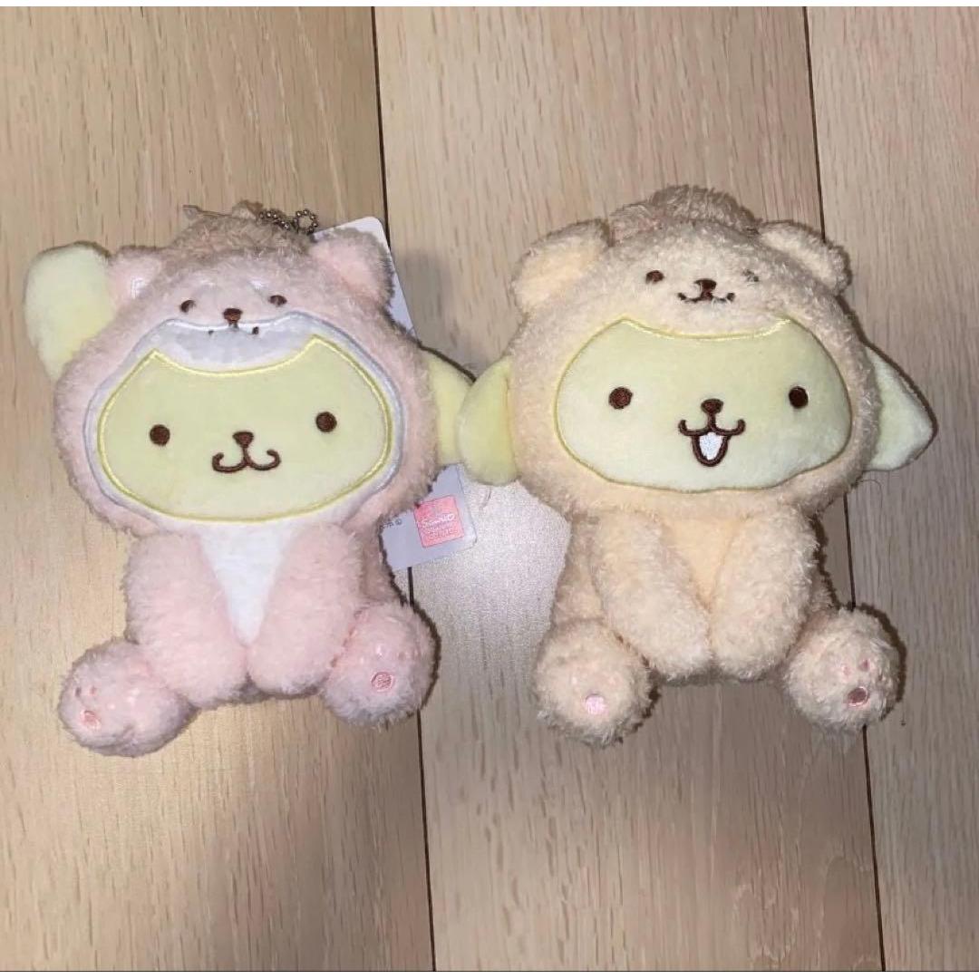 Pompompurin animal character stuffed toy 2 color set