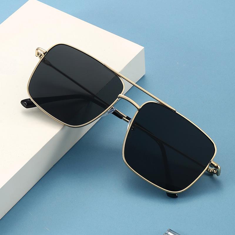 Personalized Sunglasses UV UV400 Sunglasses Square Sunglasses Double Beam For Driving Women's Fashion Outdoor