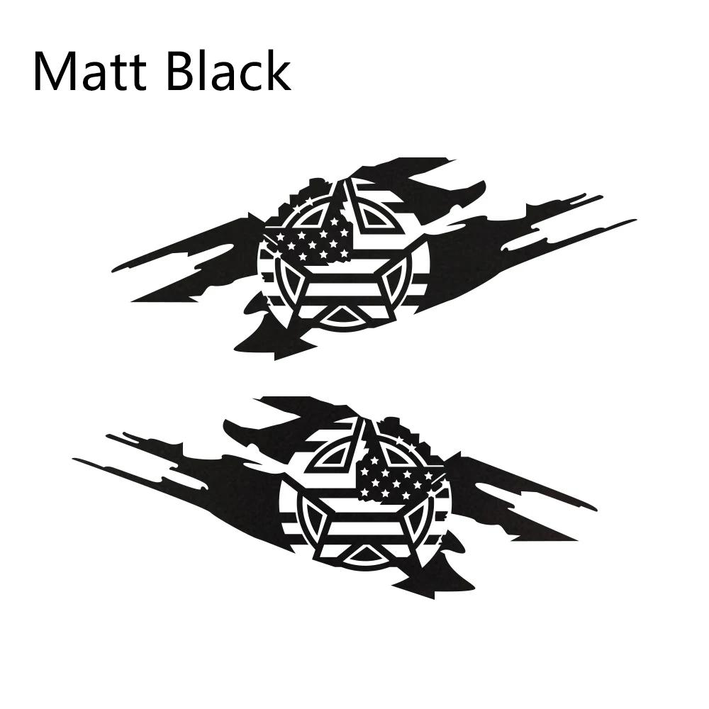 Car Stickers Auto Side Door Vinyl Film styling Decals Tuning Accessories for Jeep Wrangler Renegade JK JL CJ RUBICON 4x4