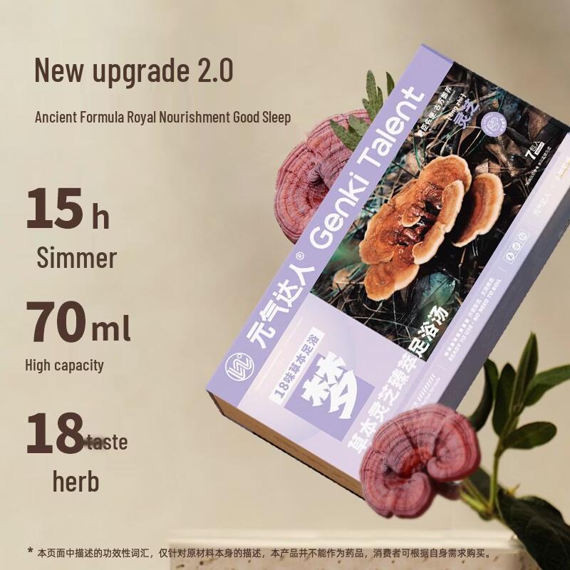 Lingzhi Herbal Foot Bath Soak