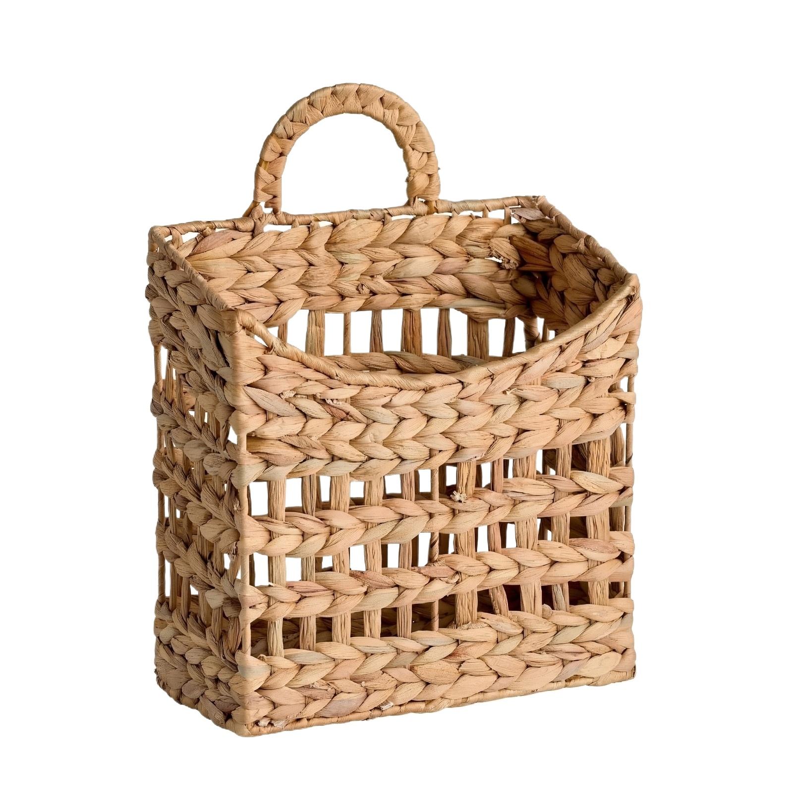 

Hand-woven Indoor Decorative Storage Baskets And Desktop Clutter Storage Baskets One Size