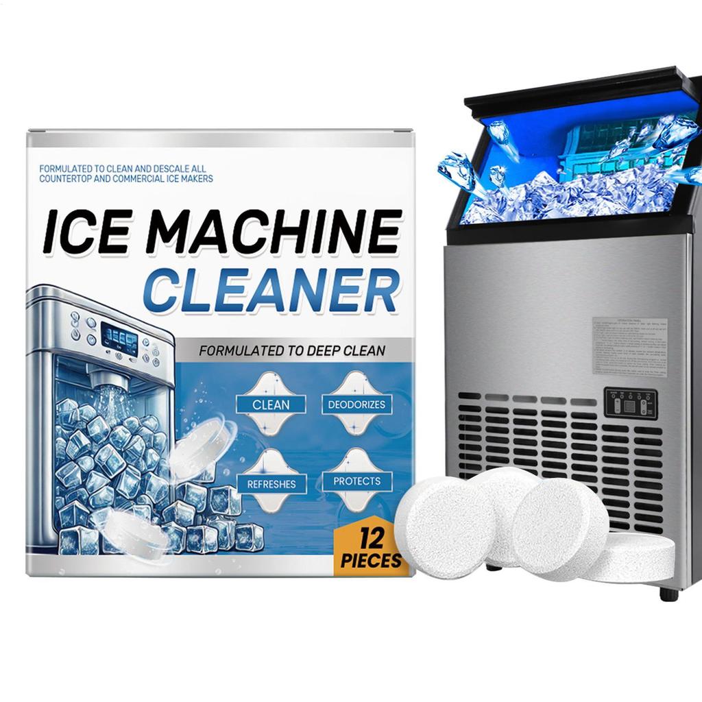 Ice Machine Cleaner Cleaning Tablets For Descaling Deodorizing Prolonging Ice Maker Lifespan Deep Clean Descale Remove