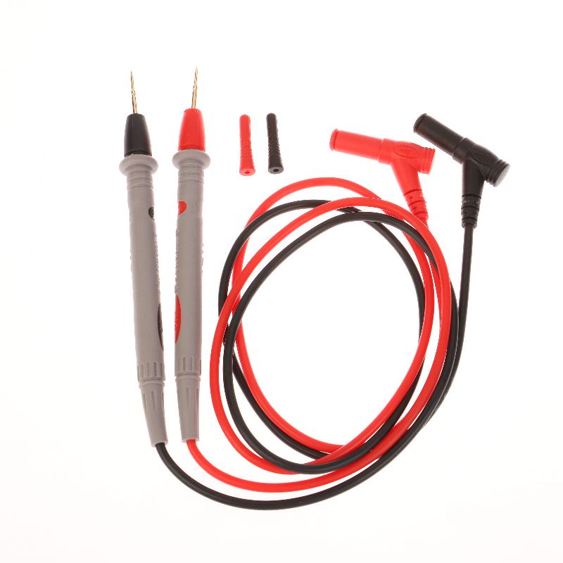 

Lengthening 1000V 25A Silicone Test Lead High-Precision Measurement Multimeter Probe Test Pin Wire Pen Alligator 1 Pairs