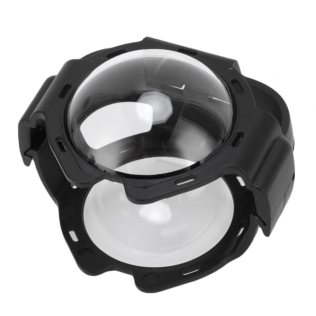 Camera Lens Protective Cap Fit for Insta360 X5 Water Oil Fingerprints Proof Snap On Camera Glass Lens Dust Cover