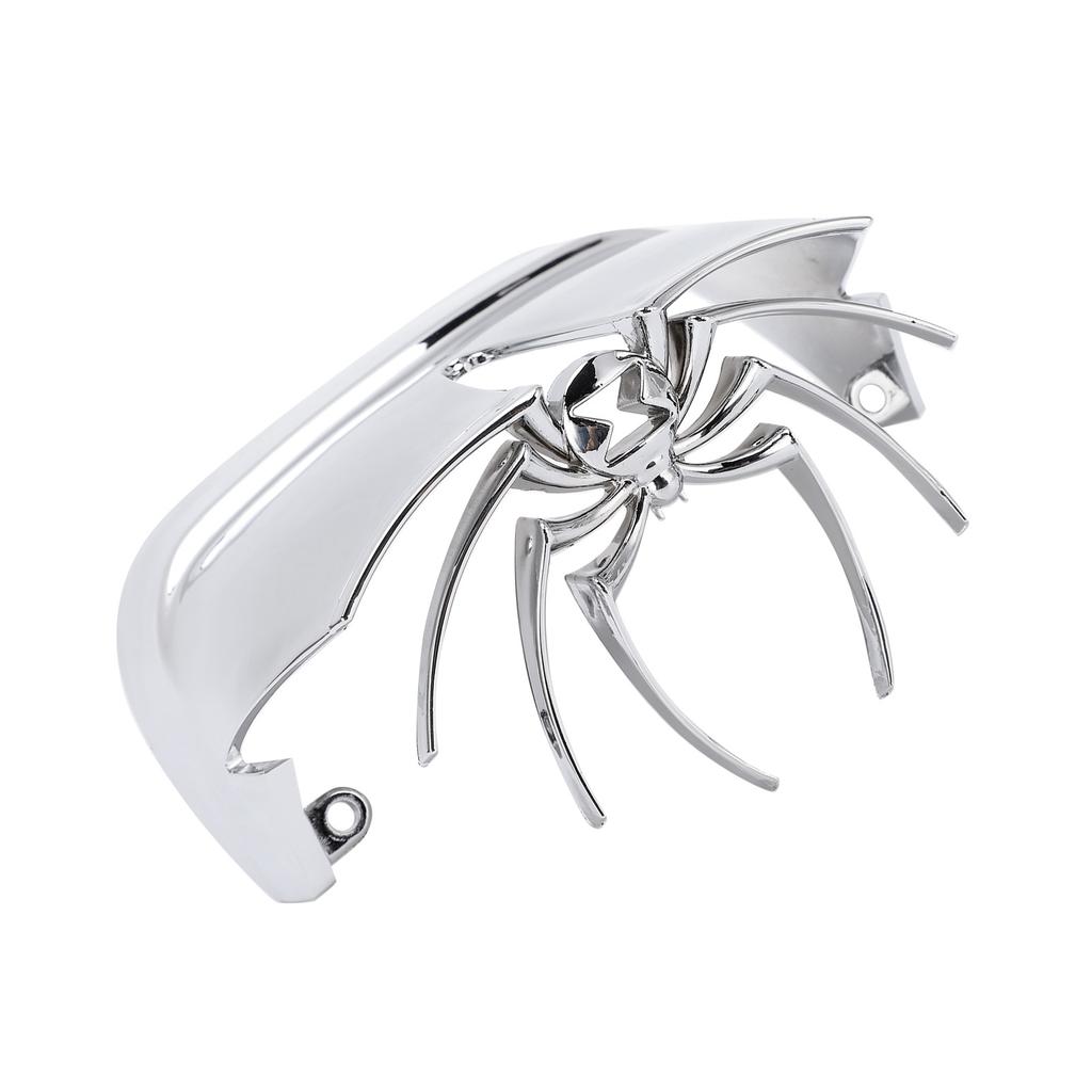 Motorcycle Spider Tail Light Cover Chrome Plated Rear Lamp Guard Rustproof Decorative