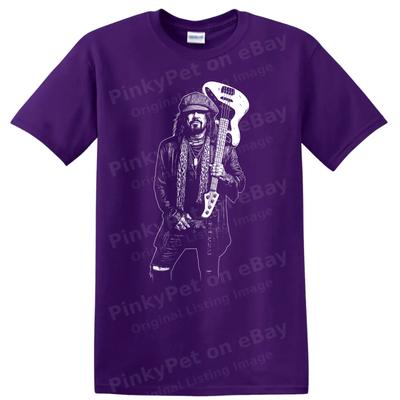 Nikki Sixx Rock Legend Portrait T Shirt Shout At the Devil Tee Vintage