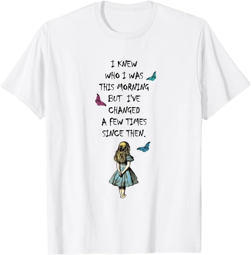 

Alice In Wonderland Quote T Shirt Design T-Shirt Unisex T-Shirt XL