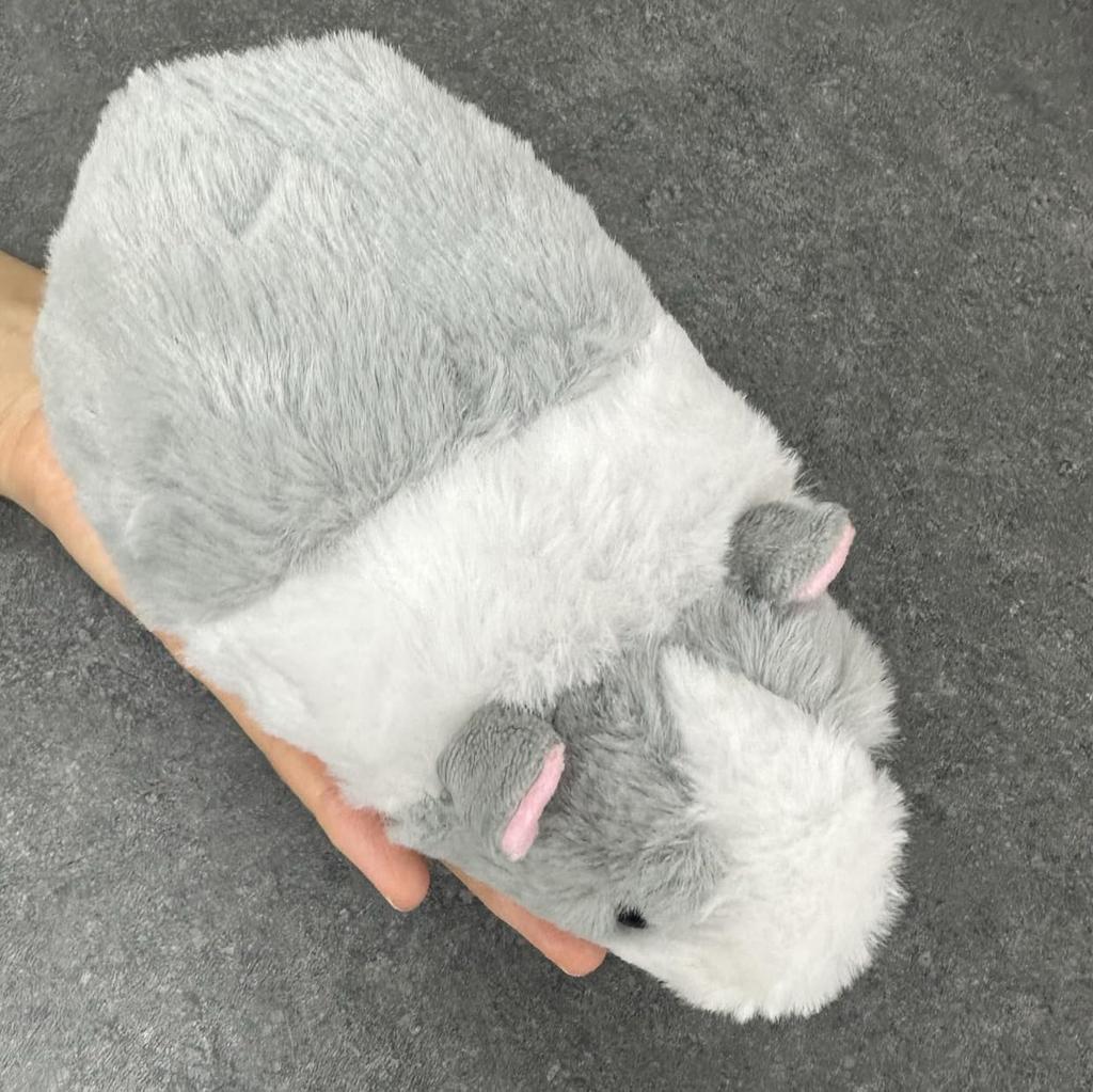 Niedliches Verkaufsplüschtier MOU MOU Meerschweinchen Klein Grau F0324