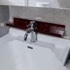 Acrylic Bathroom Shelf Organizer Over The Faucet,Bathroom Sink Shelf Over Faucet,Countertop Organizer Kitchen Above Sink Rack