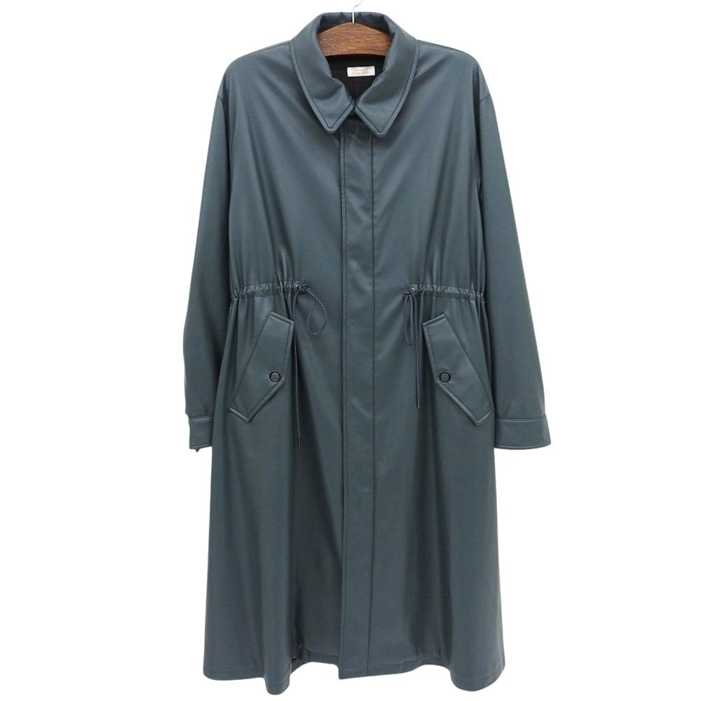 Education from Youngmachines Excellent condition synthetic leather coat for men, blue-green, size L, made in 2011 coat L Blue greenUsed