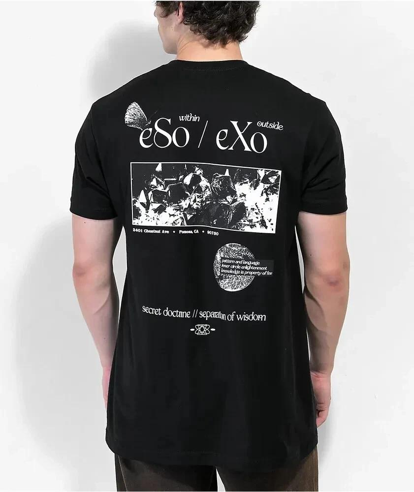 

Мужская футболка Dravus Eso Exo Within Outside Secret Doctrine Черная с бирками 2XL L