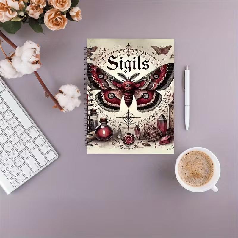 Cross-Border A5 Spiral Planner with Sigils Other