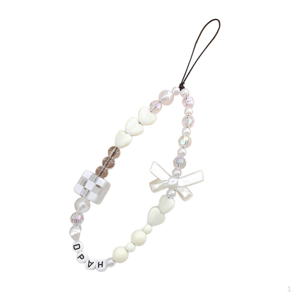 Mobile Phone Charm Lanyard Strap Cute Keychain Decoration Wrist