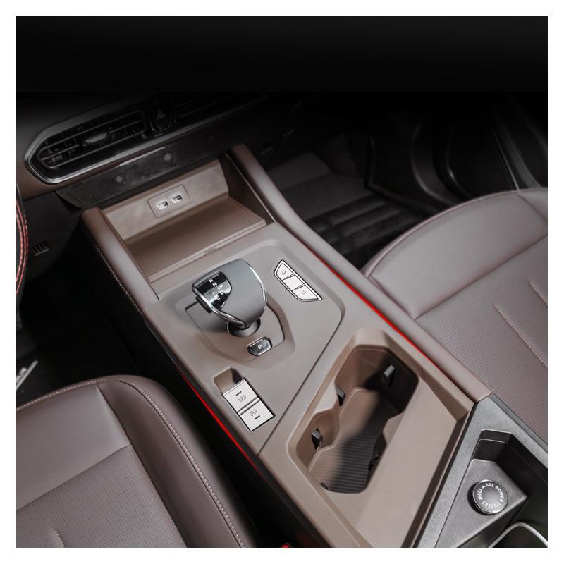 For Jetour X90 Center Console Silicone Pad Gear Shift Protector Cup Holder Anti-Vibration Mat 2023-2025