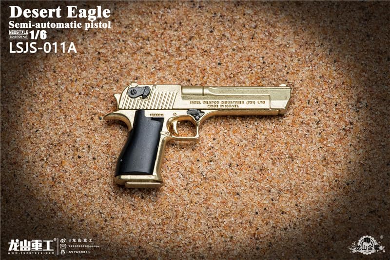 Toys Hobbies Scale Action Figure Longshan Heavy Industries Alloy Metal Pistol Model & [TOYBARJAPAN] 1/6 Accessories/Military LONGSHANZHONGGONG.TOYS