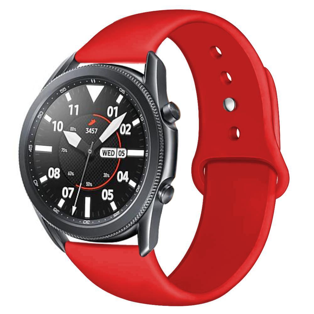 Buy Silicone sport Strap For Samsung Galaxy watch 4 44mm 40mm classic