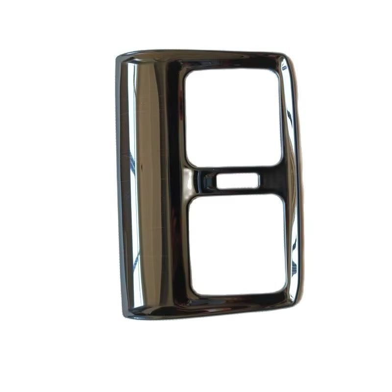 Back Rear Air Vent Trim Cover for Toyota Venza Harrier XU80 Car Styling Sticker Metal Interior Accessories