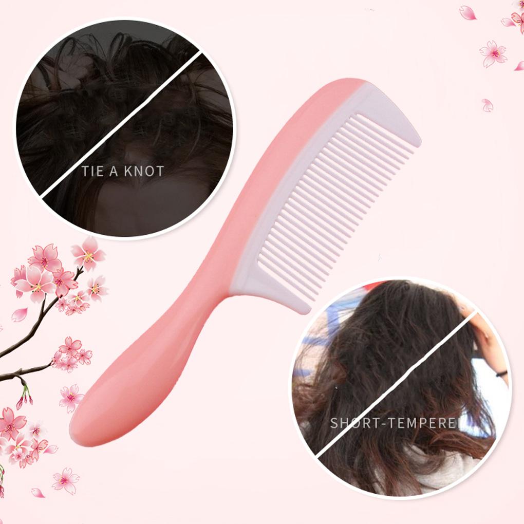 Comb Plastics Grooming Tools Barbers Salon Hair Brush Handily Grip Styling Accessories Hairdressing Dense Teeth Wide Tooth Combs