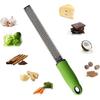 Stainless Steel Zester Grater Lemon Cheese Grater Manual Ginger Garlic Vegetable Grater Kitchen Tool with Handle