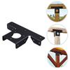 2pcs Adjustable Pergola Corner Frame T-shaped Pergola Fixed Bracket Pergola Brackets  Courtyards