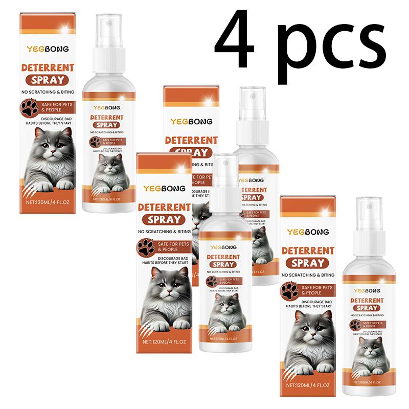 YEGBONG Cat Repellent Spray Indoor/Outdoor Pet Repellent Anti Cat Climbing Anti Messy Peeing Care Home
