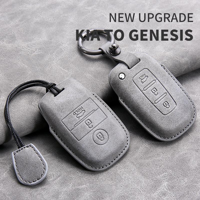 Car Key Case Cover for KIA RIO 5 Sportage Ceed Cerato K3 K4 K5 Sorento Optima Picanto Soul Forte for Kia Rio K7 Cute Key Case