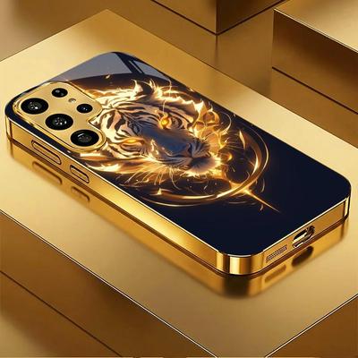 Cellphone New Bestseller Model PhoneCase Electroplated Glass PhoneCase for Samsung Galaxy S26 S25 S24 S23 S22 FE Ultra Plus