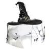 Beautiful Witch Hats Black Halloween Hats Unisex Personality Witch Hat with Bows Adult Party Dance Parties Dress Up Hat