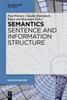كتاب Semantics - Sentence and Information Structure