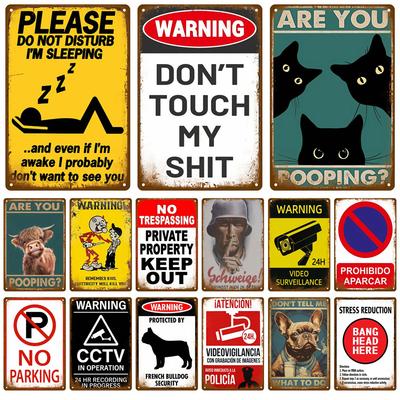Vintage Tin Sign Home Decor Items Wall Decor Art Wall Mural Room Decoration Items Decor Men Retro Metal Sign Plate Bar Posters