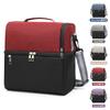 Large Capacity Double Layer Crosbody Lunch Bags Thermal Insulation Picnic Food Beverage Bag Outdoor Ice Bag Travel Storage Bags
