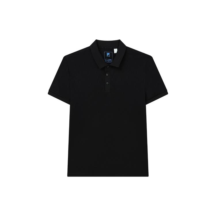 

New FILA Polo Shirts Men s Jet Black F11M212102FBK L