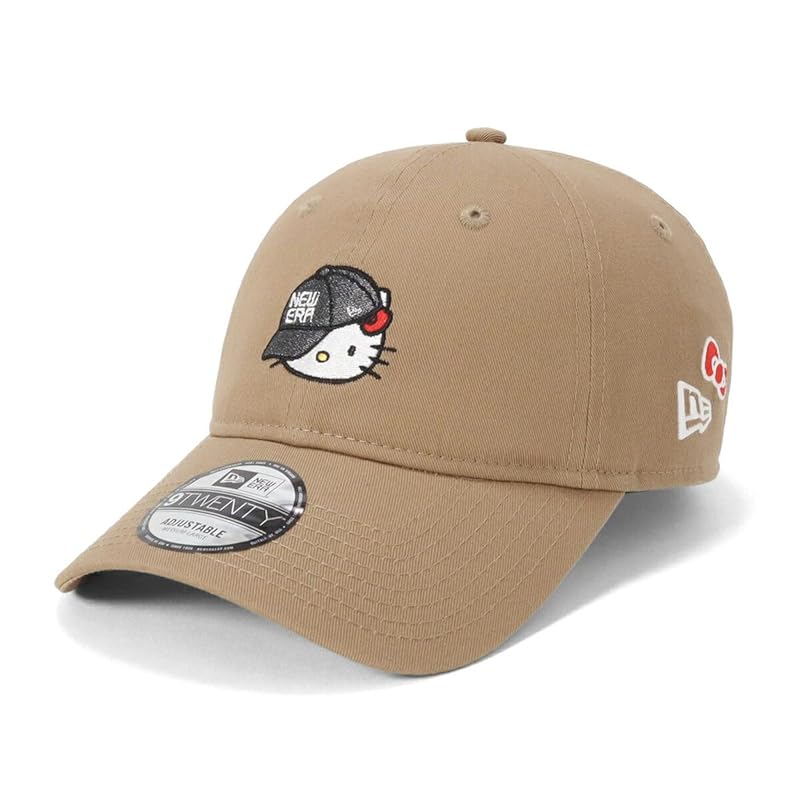

[New Era] cap 9TWENTY hello kitty collaboration khaki M/L 920 KITTY NECAP KHA 14432200 NER36C6445