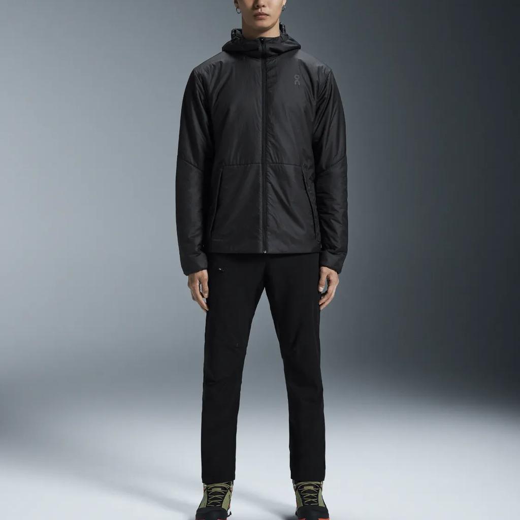 On Outdoor Warm Hooded Jacket Men Jacket Black 1ME30170553