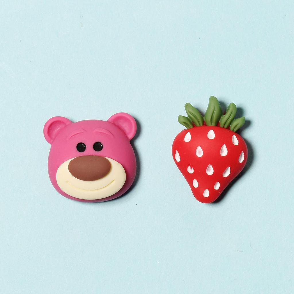 Cartoon Animal Resin Figurines: DIY Jewelry, Hair Accessories, Storage Box, and Phone Case Patches.