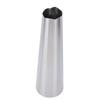 Stainless Steel Vase Small Desktop Silver Flower Vase Room Decor for Kitchen Bedroom Living Room Office Shelf
