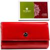 Women's Leather Wallet PTN D18-NGV-7599 Red